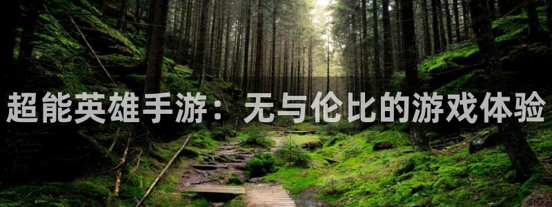 多彩娱乐测速：超能英雄手游：无与伦比的游戏体验