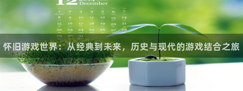 多彩娱乐网页登录入口下载：怀旧游戏世界：从经典到未来，历史与